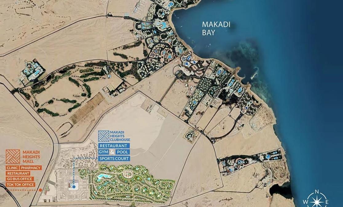 Makadi heights location